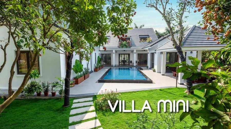 Thiết kế villa mini Thiết kế villa mini