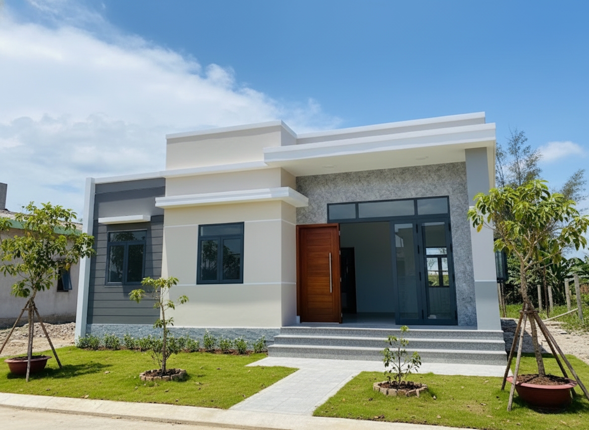 Xây nhà cấp 4 trọn gói 200 triệu tại Quảng Ngãi