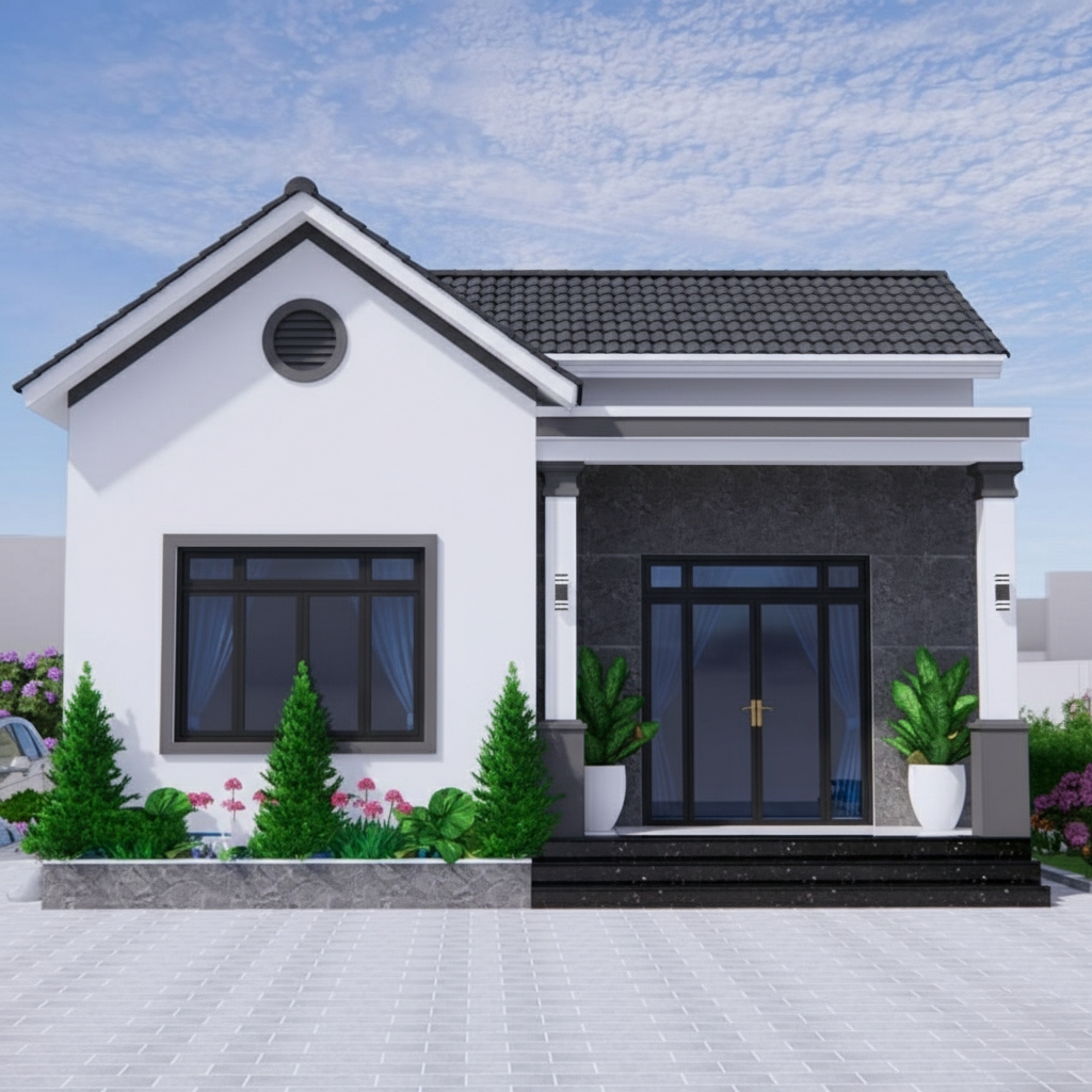 Xây nhà cấp 4 trọn gói 200 triệu tại Quảng Ngãi