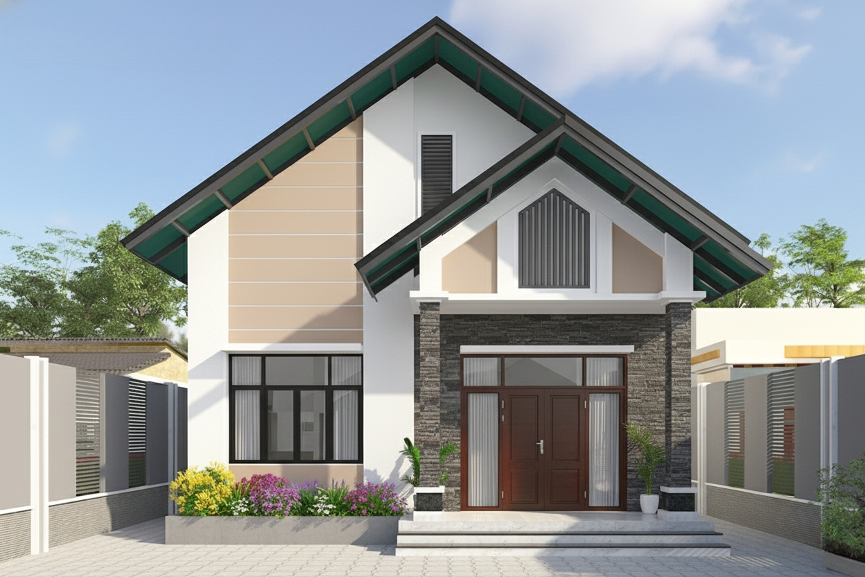 Xây nhà cấp 4 trọn gói 200 triệu tại Quảng Ngãi