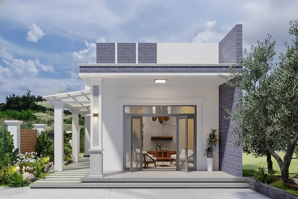 Xây nhà cấp 4 trọn gói 200 triệu tại Quảng Ngãi