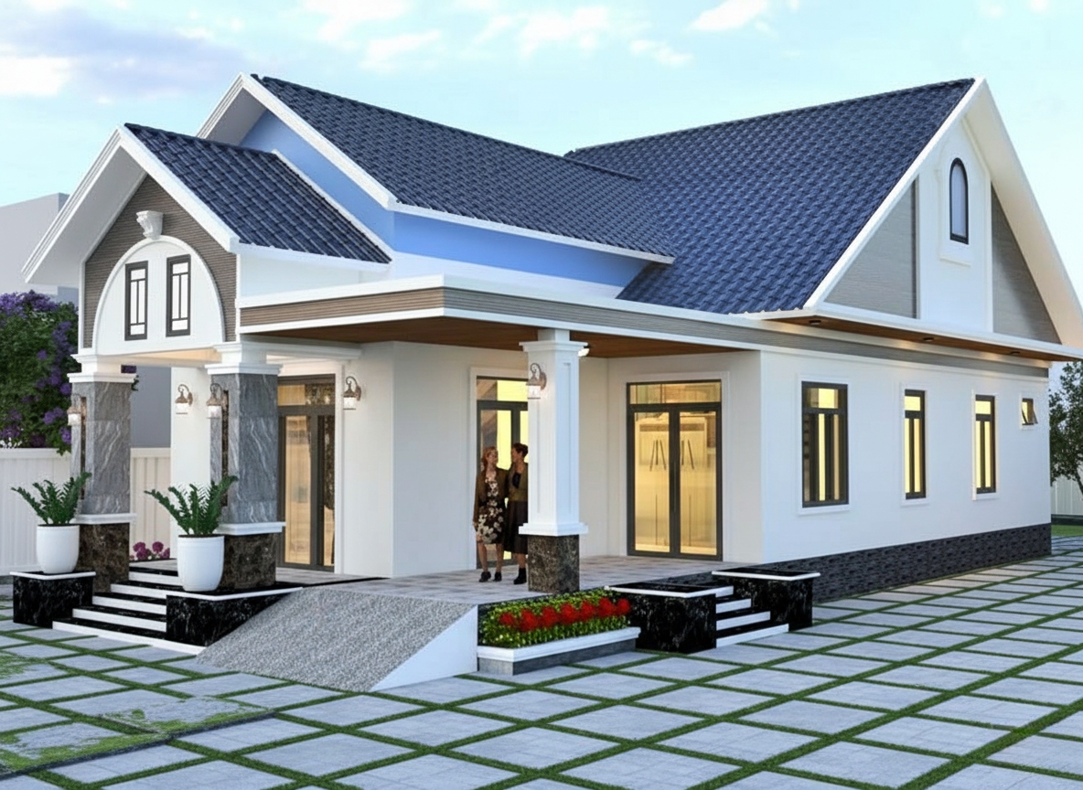 Xây nhà cấp 4 trọn gói 200 triệu tại Quảng Ngãi