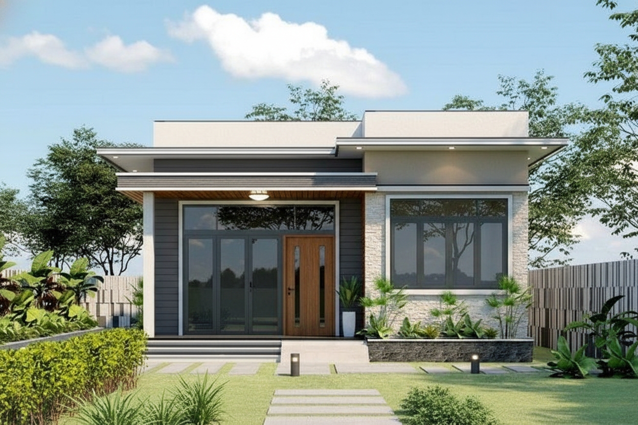 Xây nhà cấp 4 trọn gói 200 triệu tại Quảng Ngãi