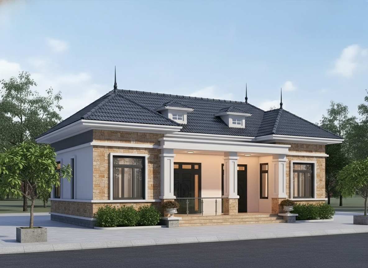 Xây nhà cấp 4 trọn gói 200 triệu tại Quảng Ngãi