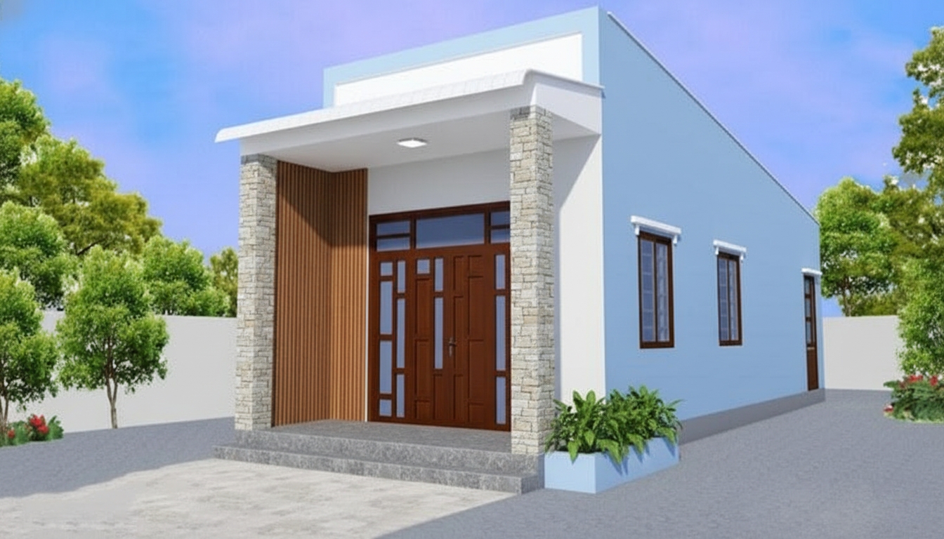 Xây nhà cấp 4 trọn gói 200 triệu tại Quảng Ngãi