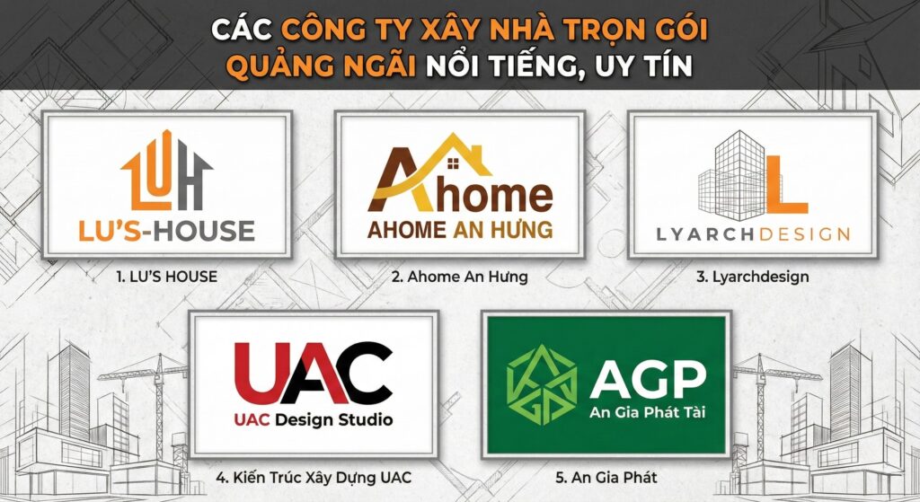 Công ty xây nhà trọn gói Quảng Ngãi