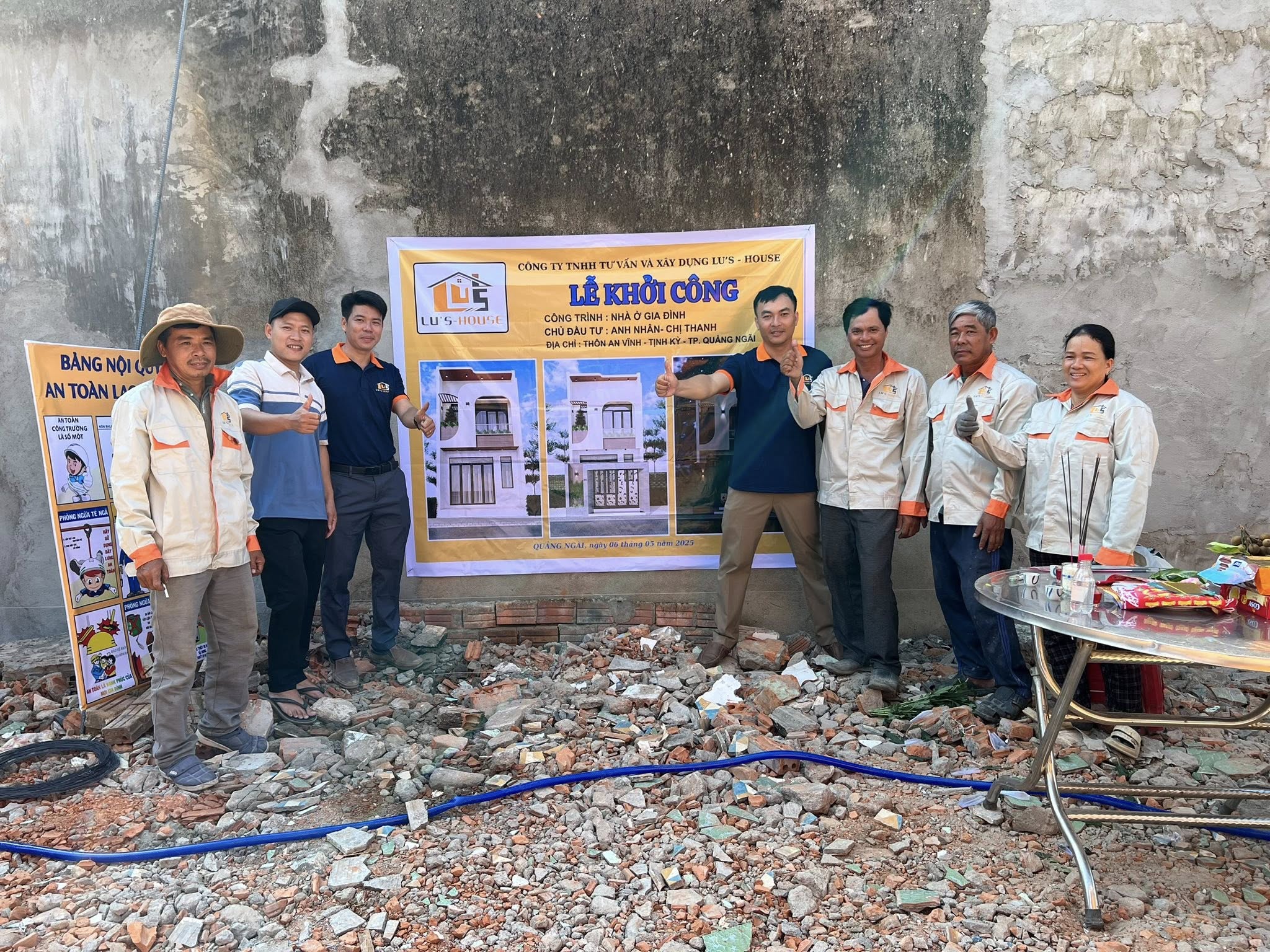 Xây nhà trọn gói phần thô Quảng Ngãi