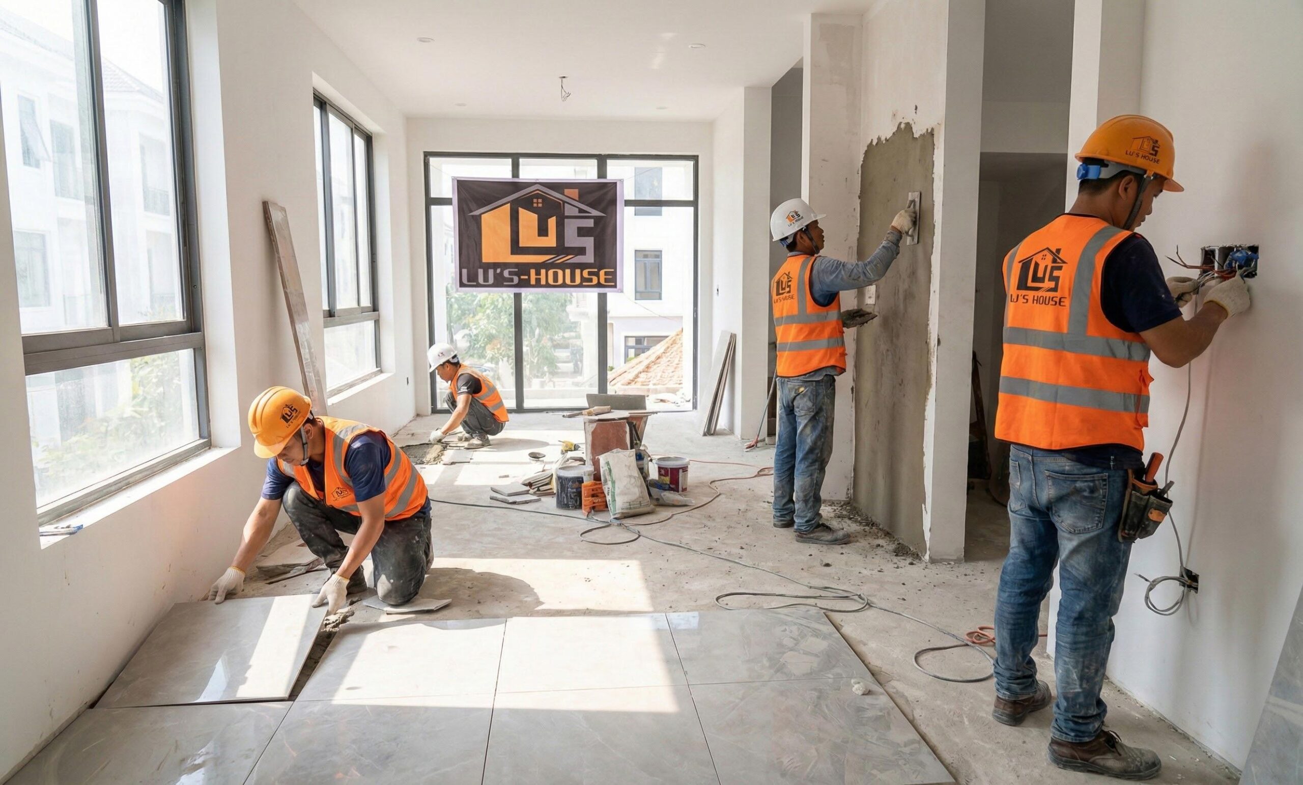 Thi công sửa nhà trọn gói Quảng Ngãi