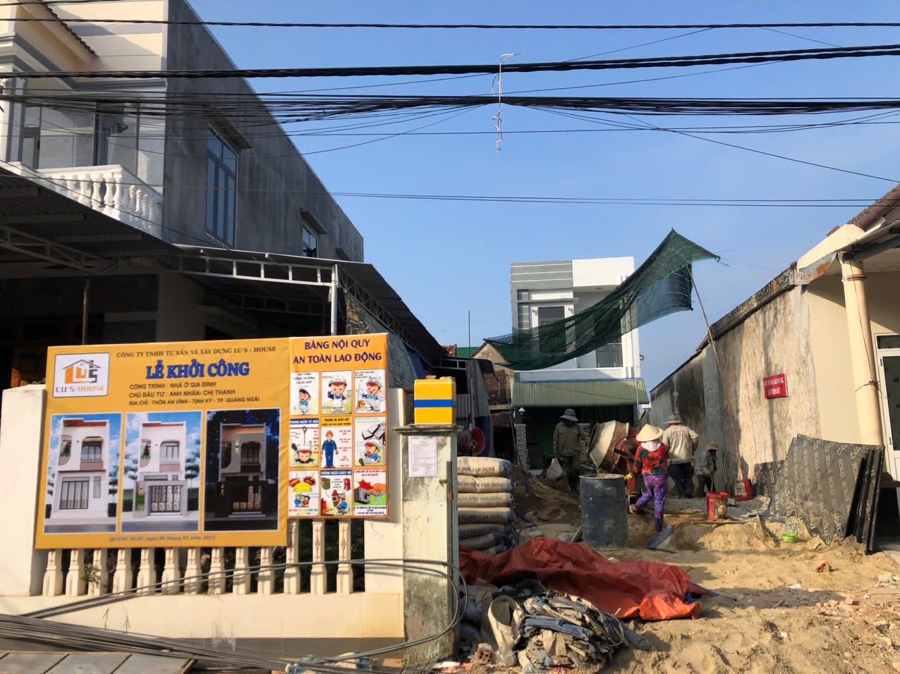 Thi công sửa nhà trọn gói Quảng Ngãi