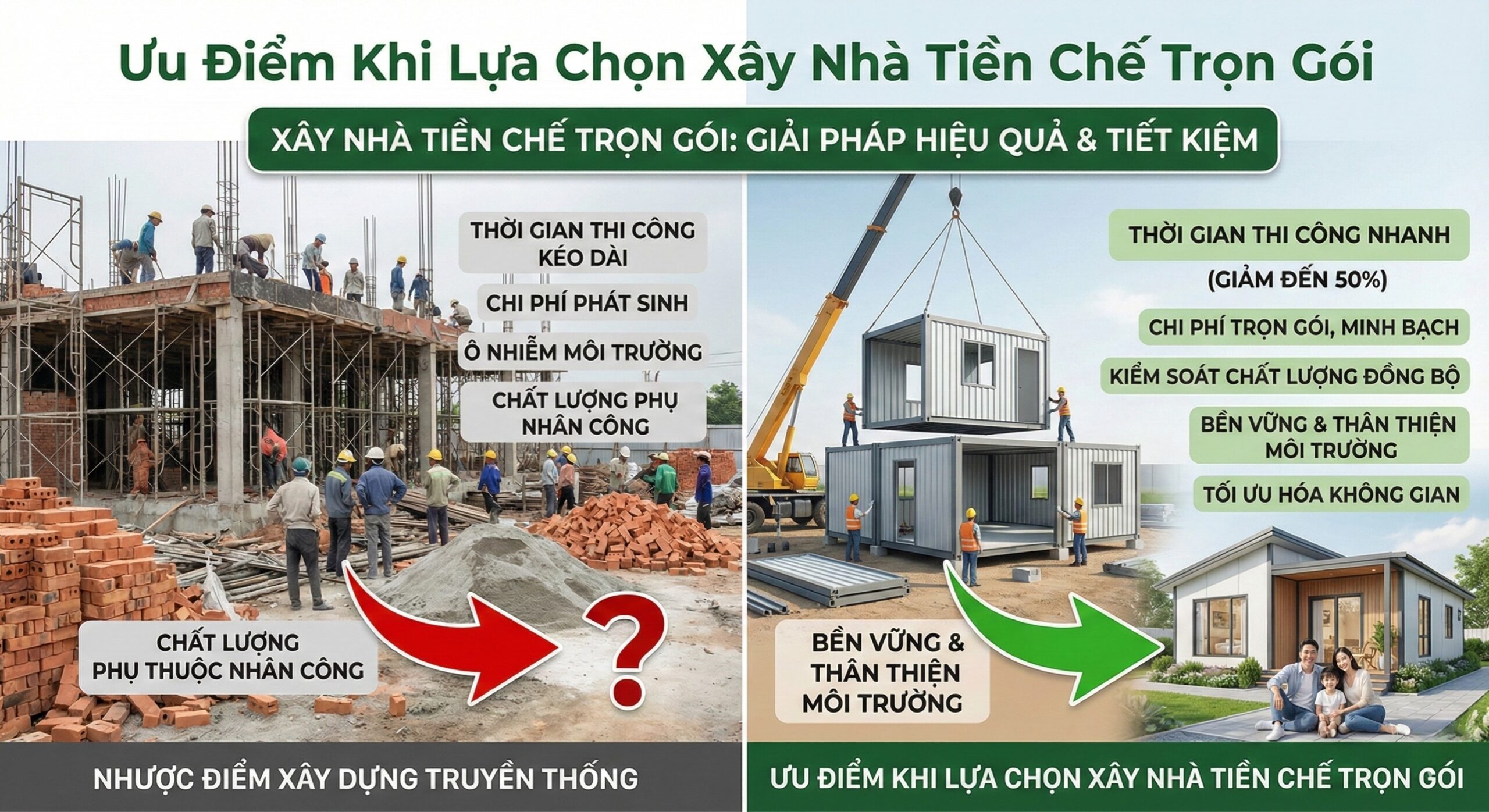 Giá nhà tiền chế trọn gói Quảng Ngãi