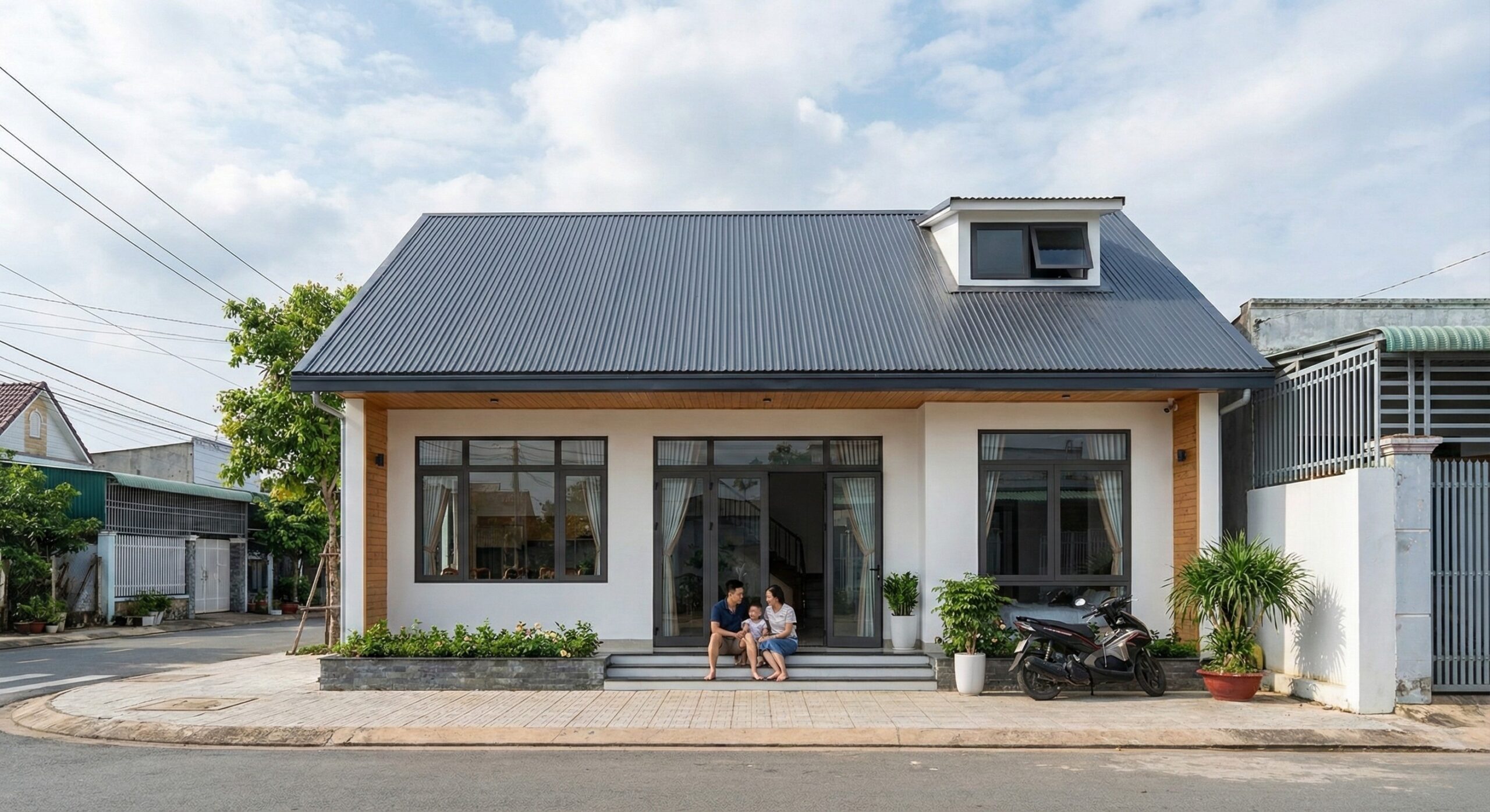 Xây nhà cấp 4 trọn gói 300 triệu tại Quảng Ngãi