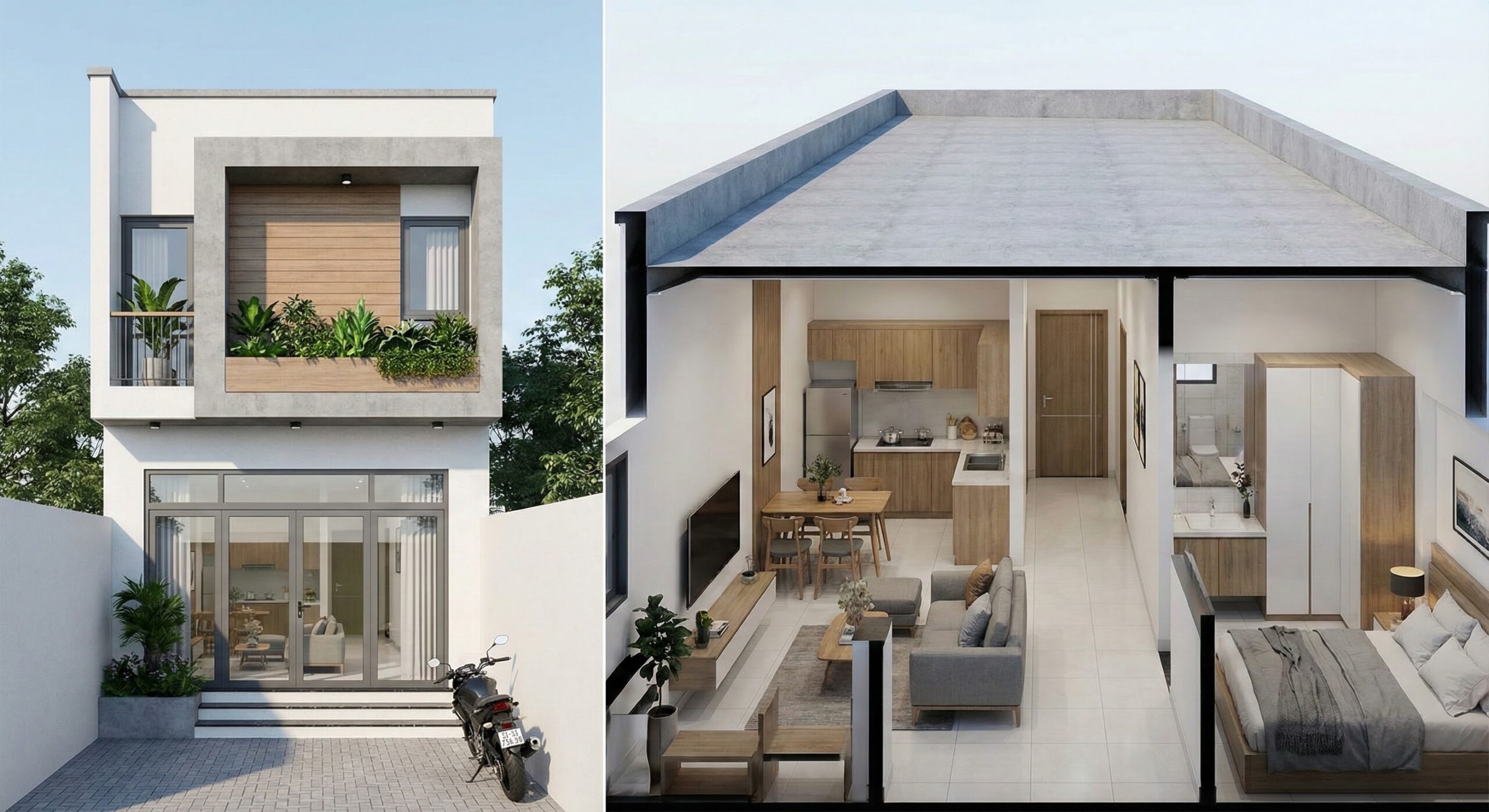 Xây nhà trọn gói 700 triệu Quảng Ngãi