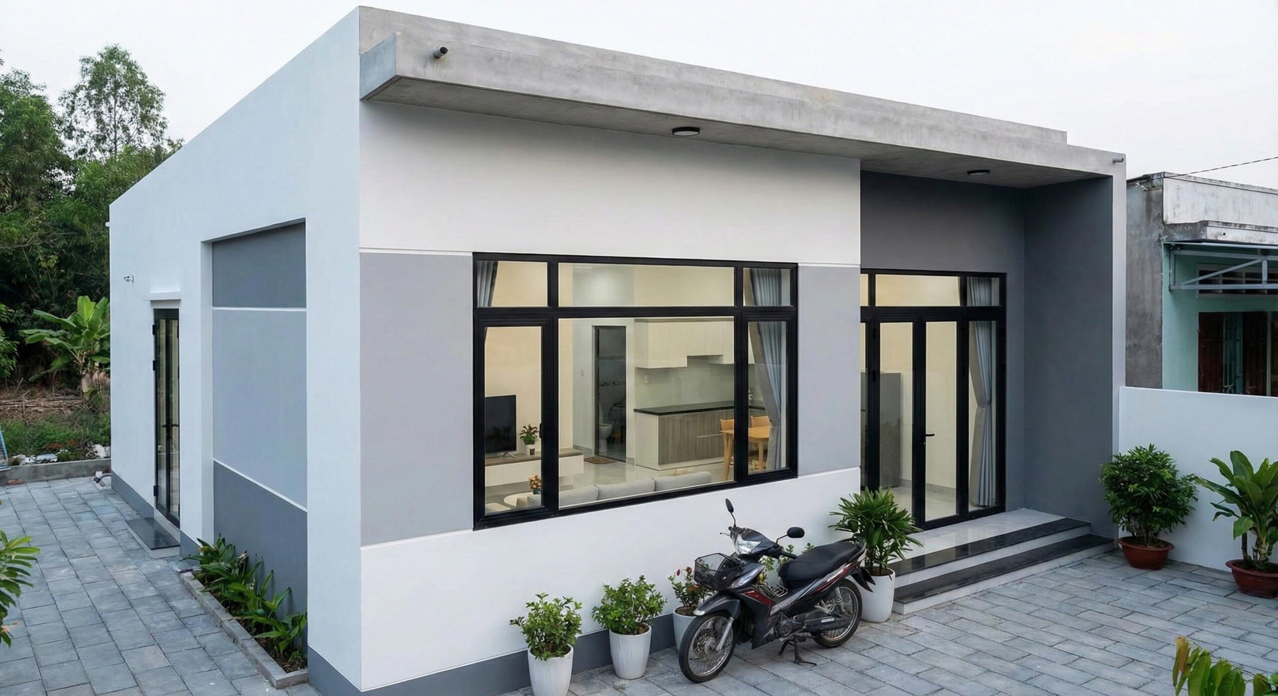 Xây nhà cấp 4 trọn gói 400 triệu tại Quảng Ngãi