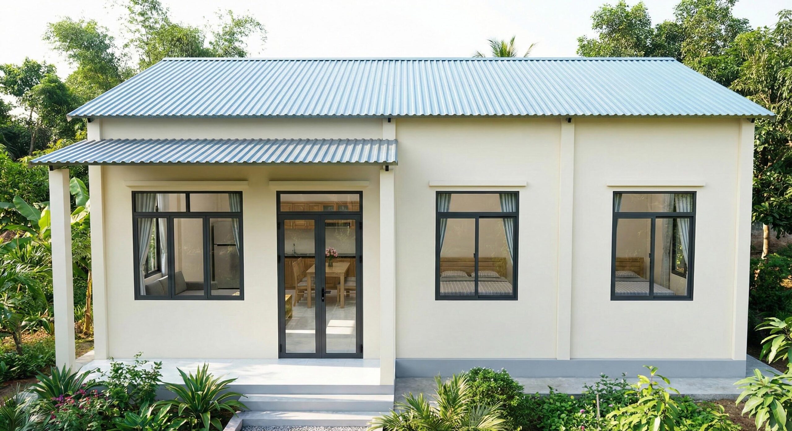 Xây nhà cấp 4 trọn gói 400 triệu tại Quảng Ngãi