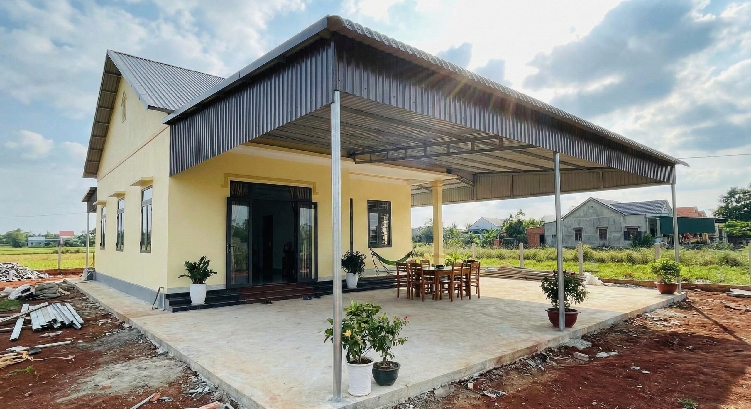 Xây nhà cấp 4 trọn gói 300 triệu tại Quảng Ngãi