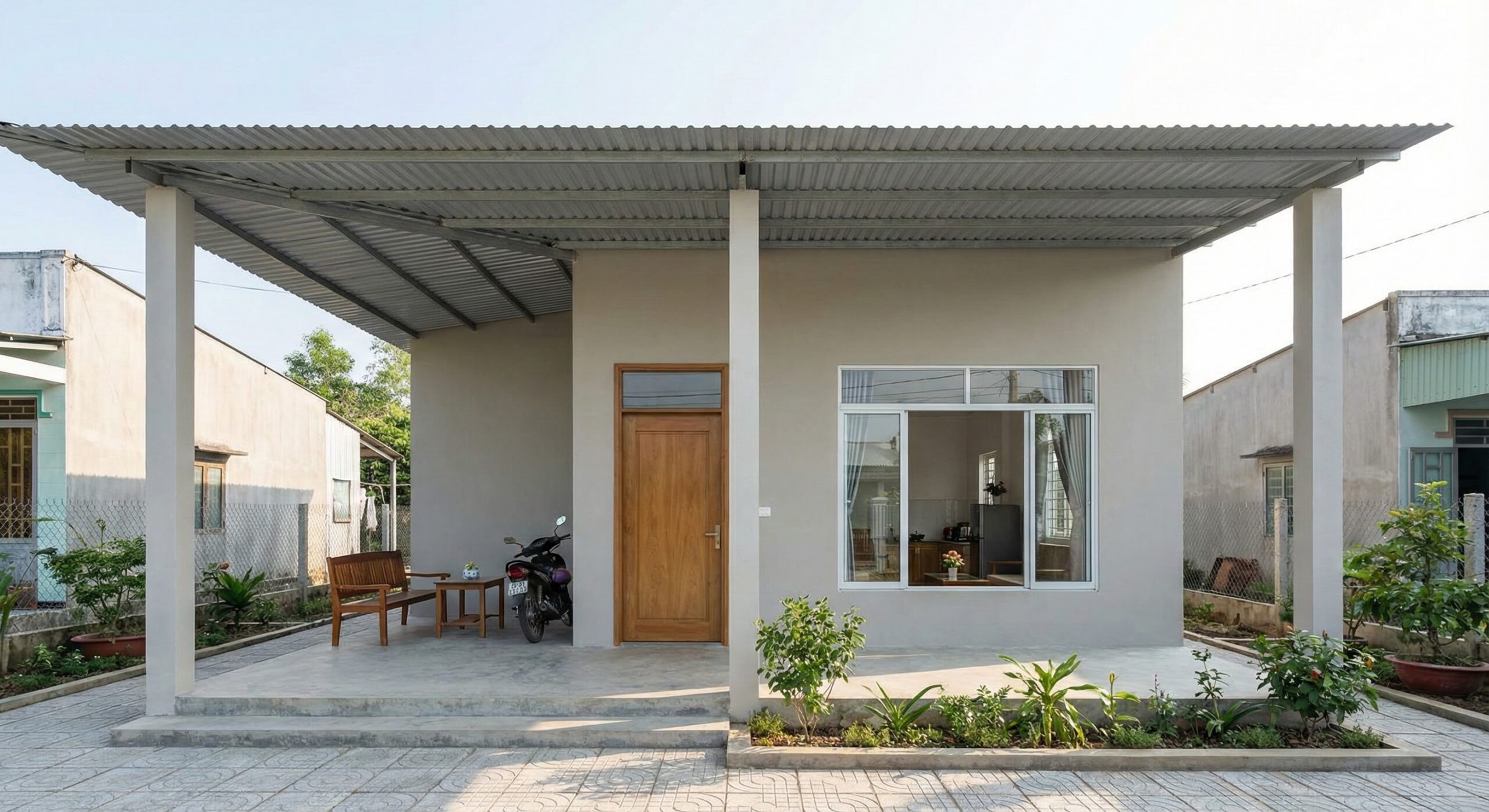 Xây nhà cấp 4 trọn gói 400 triệu tại Quảng Ngãi