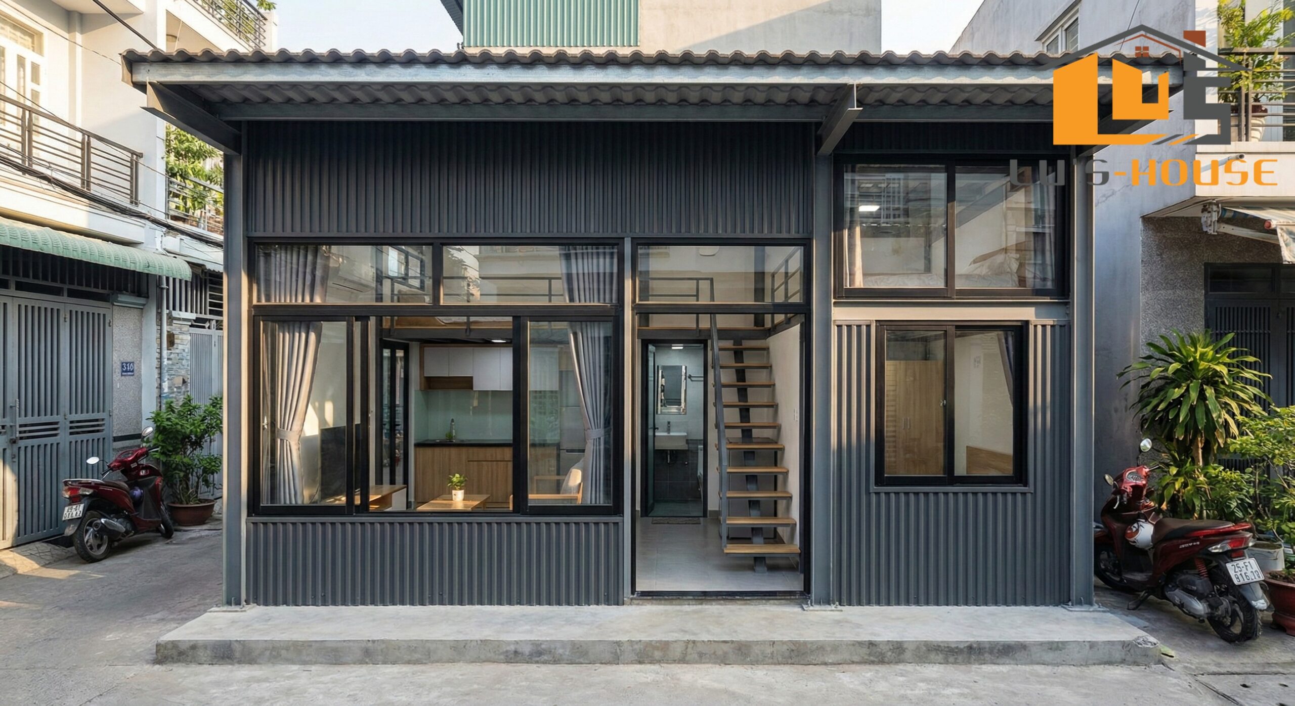 Giá nhà tiền chế trọn gói Quảng Ngãi