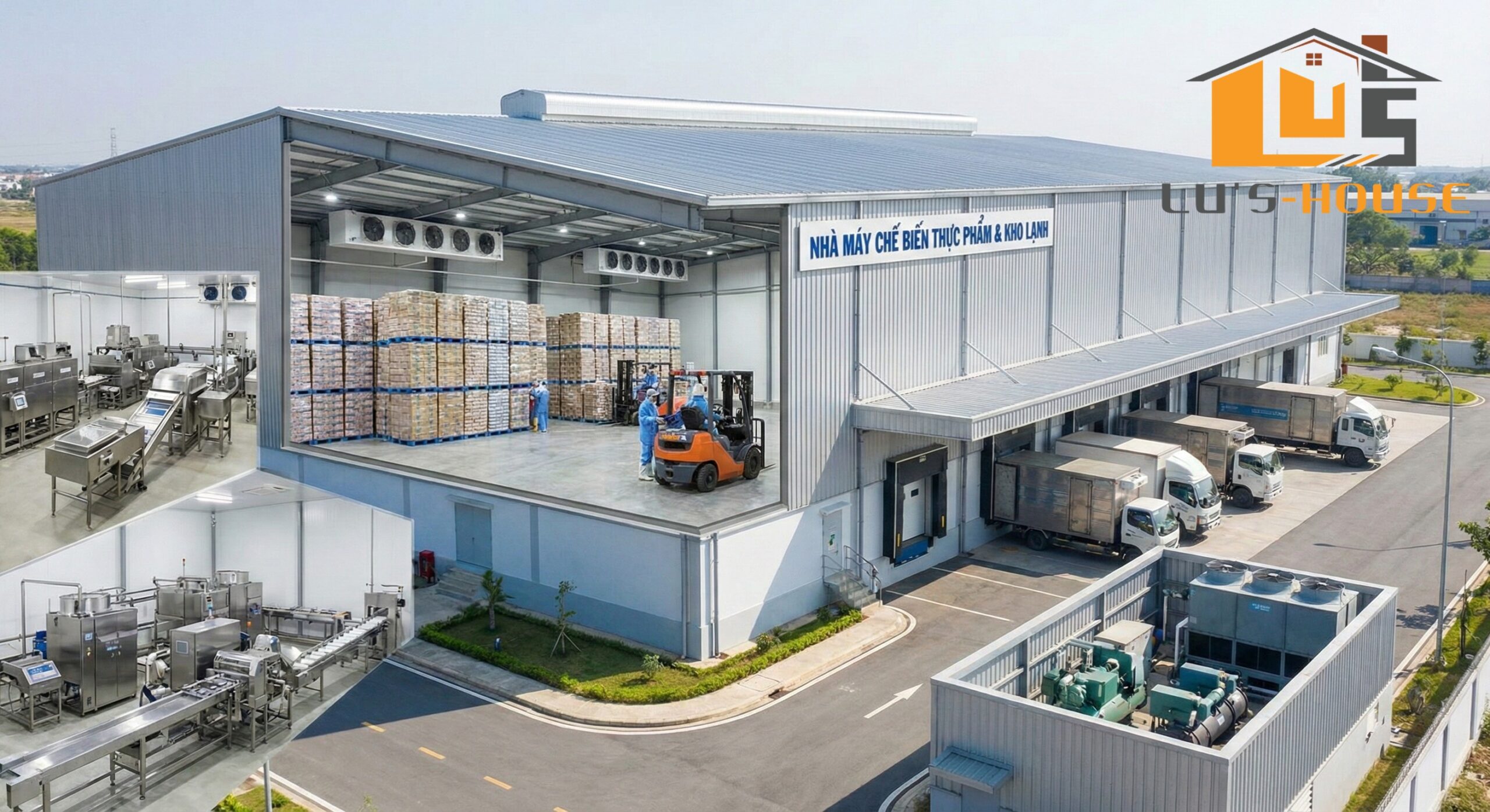 Giá nhà tiền chế trọn gói Quảng Ngãi