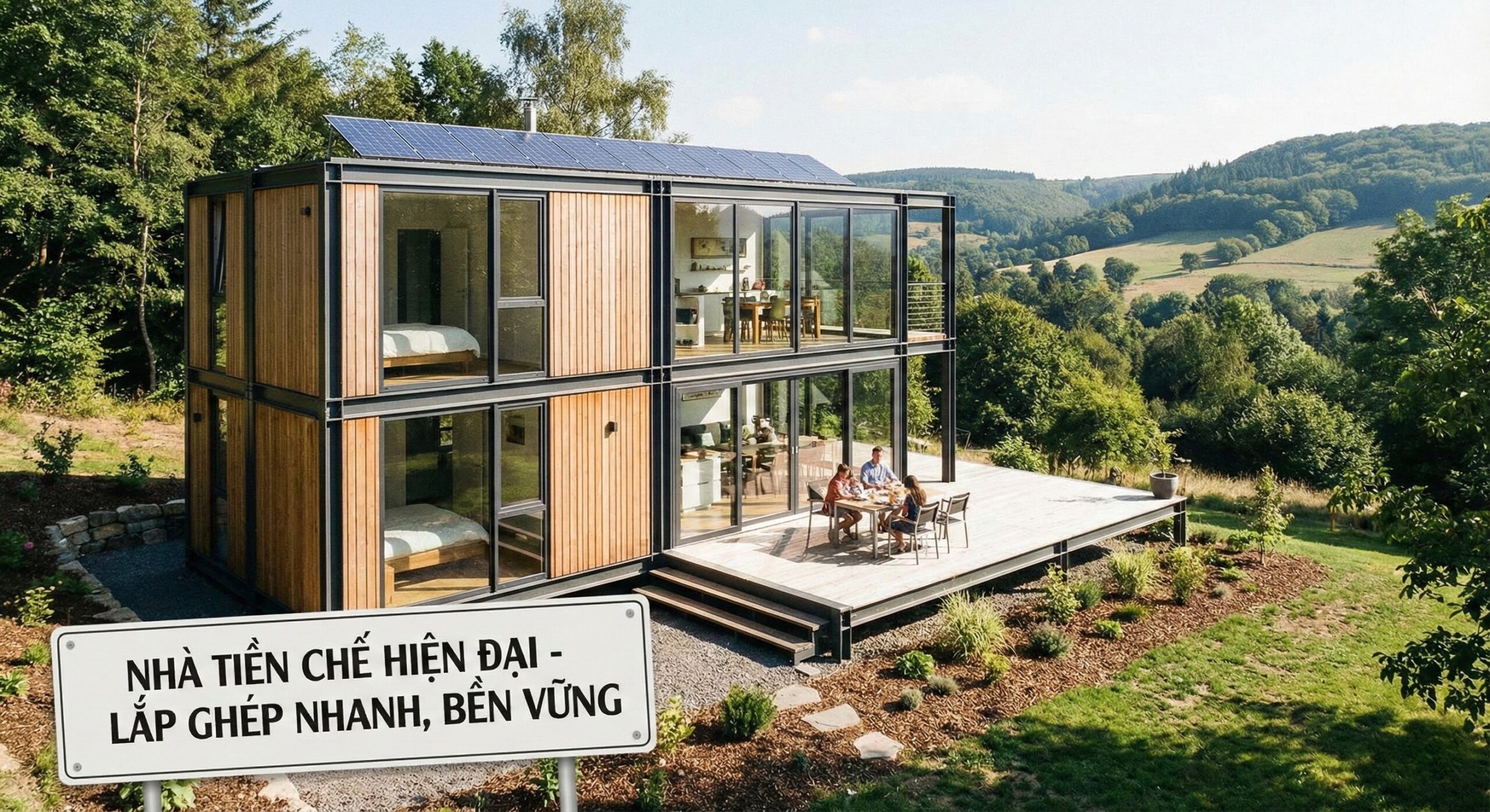 Giá nhà tiền chế trọn gói Quảng Ngãi