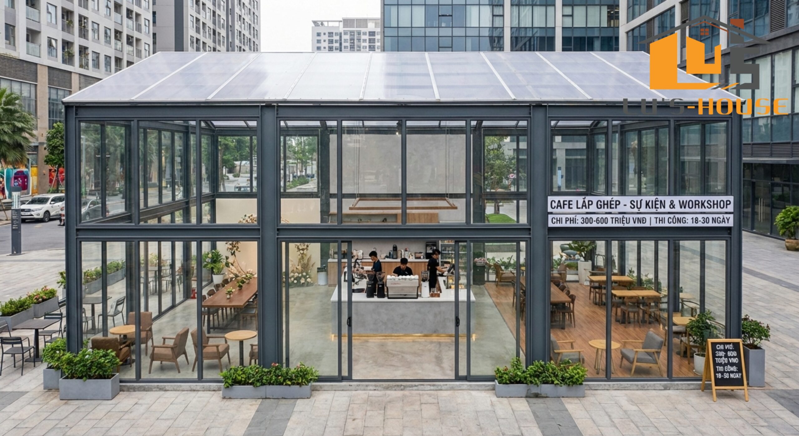 Giá nhà tiền chế trọn gói tại Quảng Ngãi