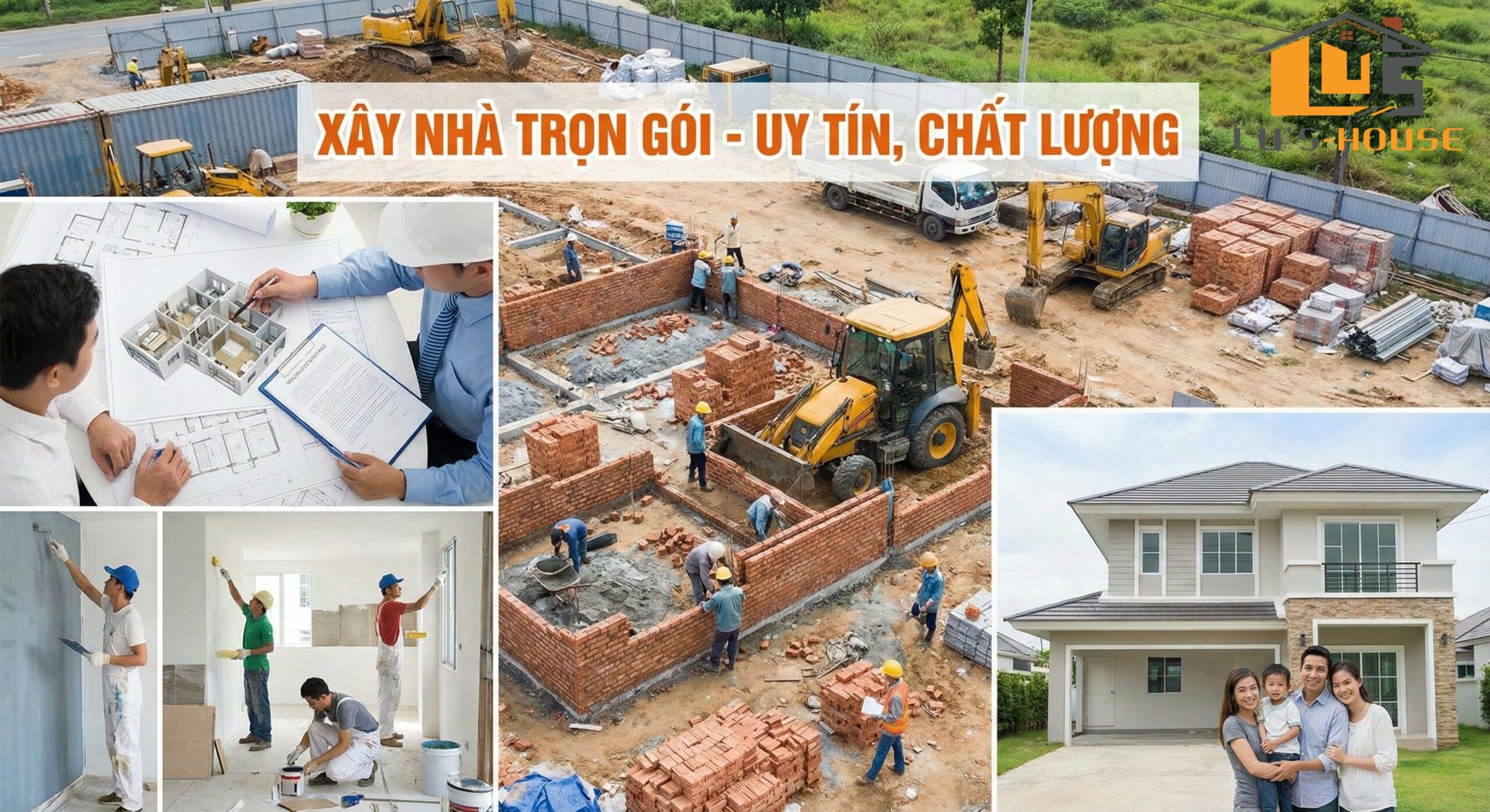 Cách tính xây nhà trọn gói