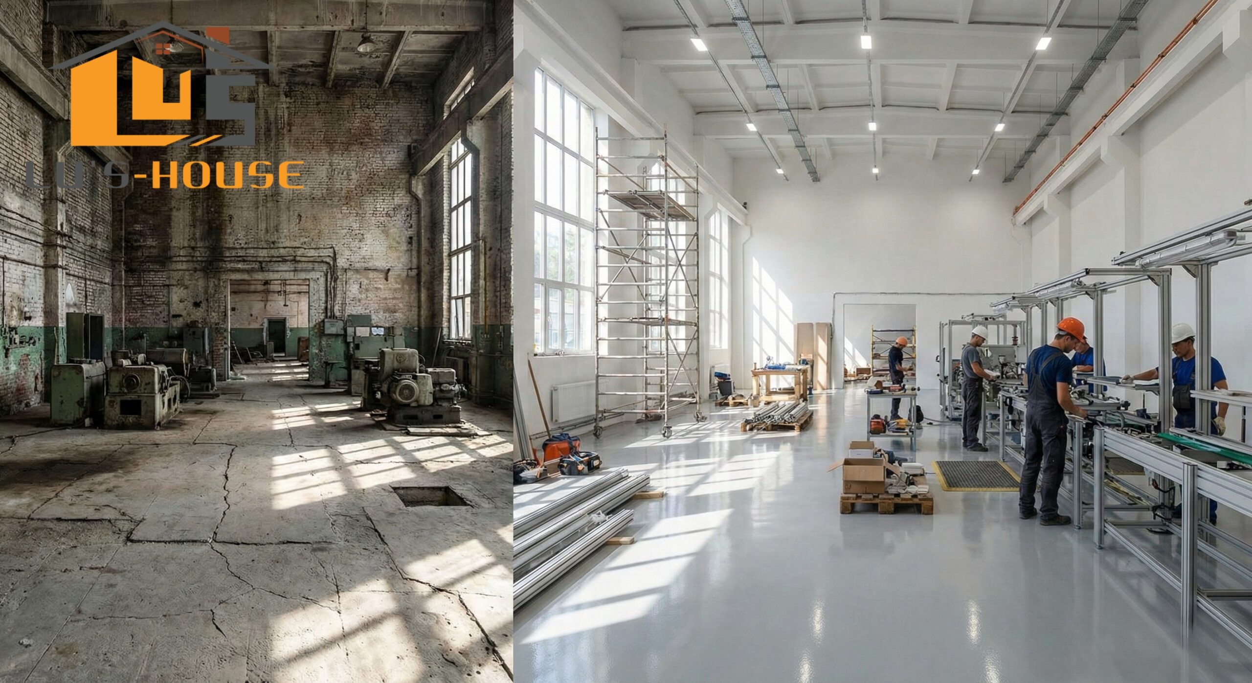 Cải tạo nhà xưởng trọn gói Quảng Ngãi