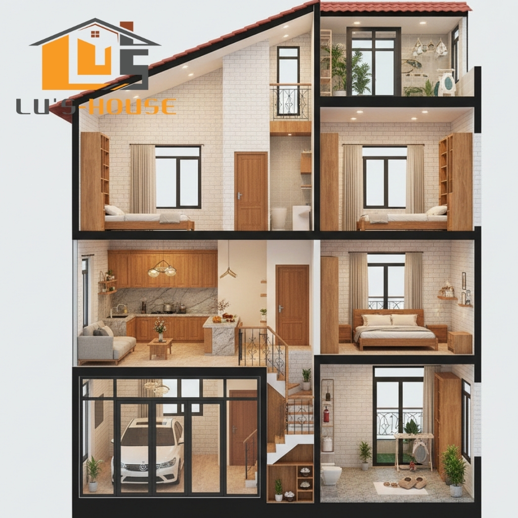 Xây nhà trọn gói 30m2