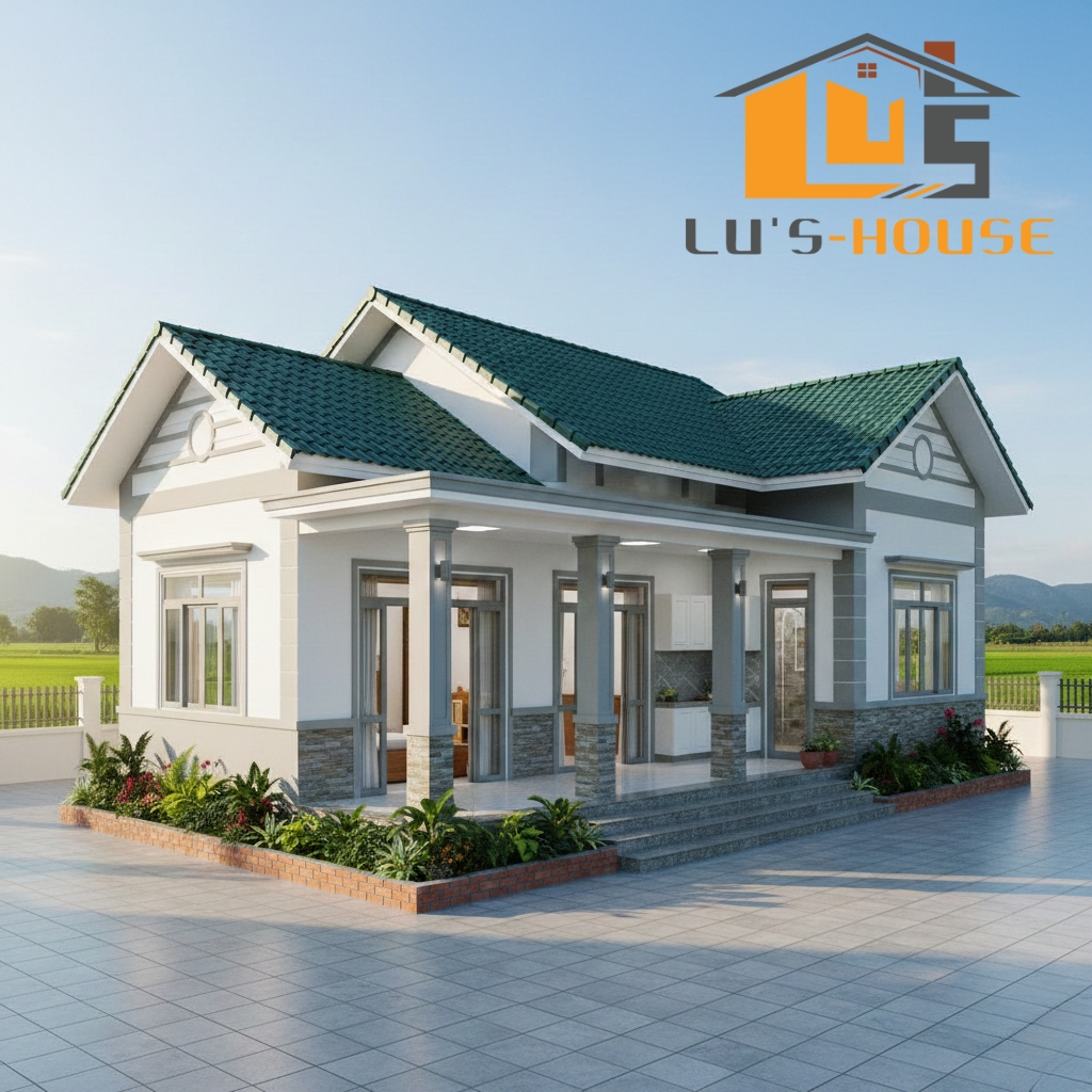 Xây nhà trọn gói 100m2 tại Quảng Ngãi