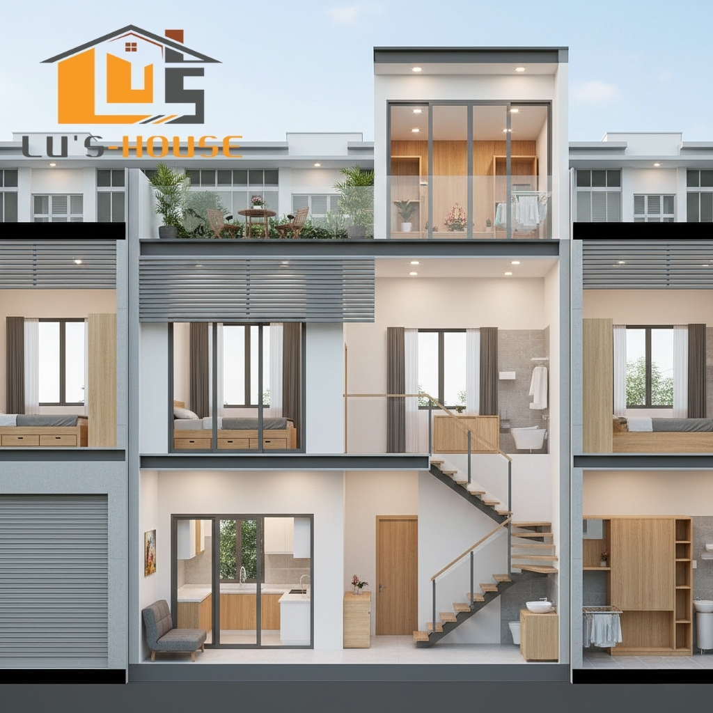 Xây nhà trọn gói 30m2