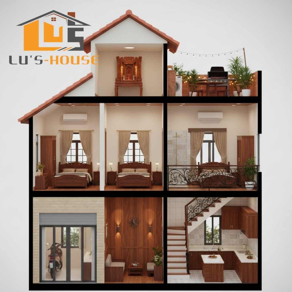 Xây nhà trọn gói 30m2