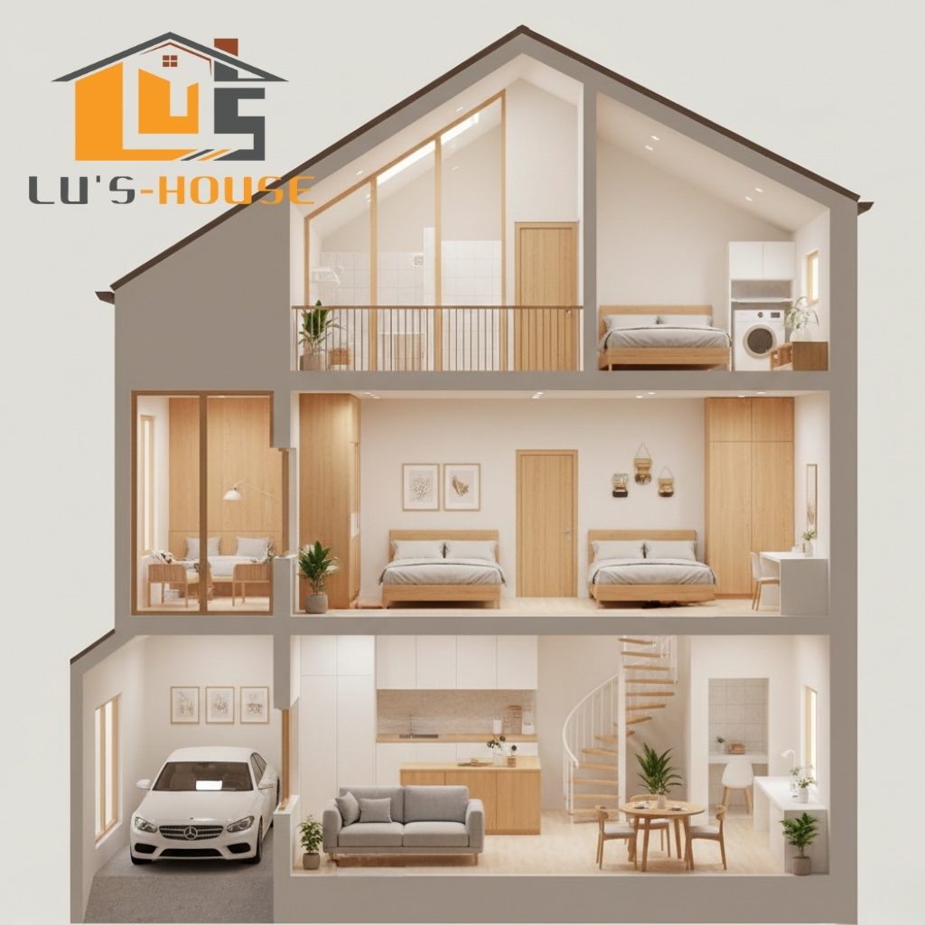 Xây nhà trọn gói 30m2