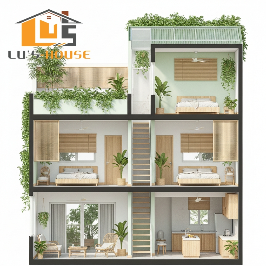 Xây nhà trọn gói 30m2