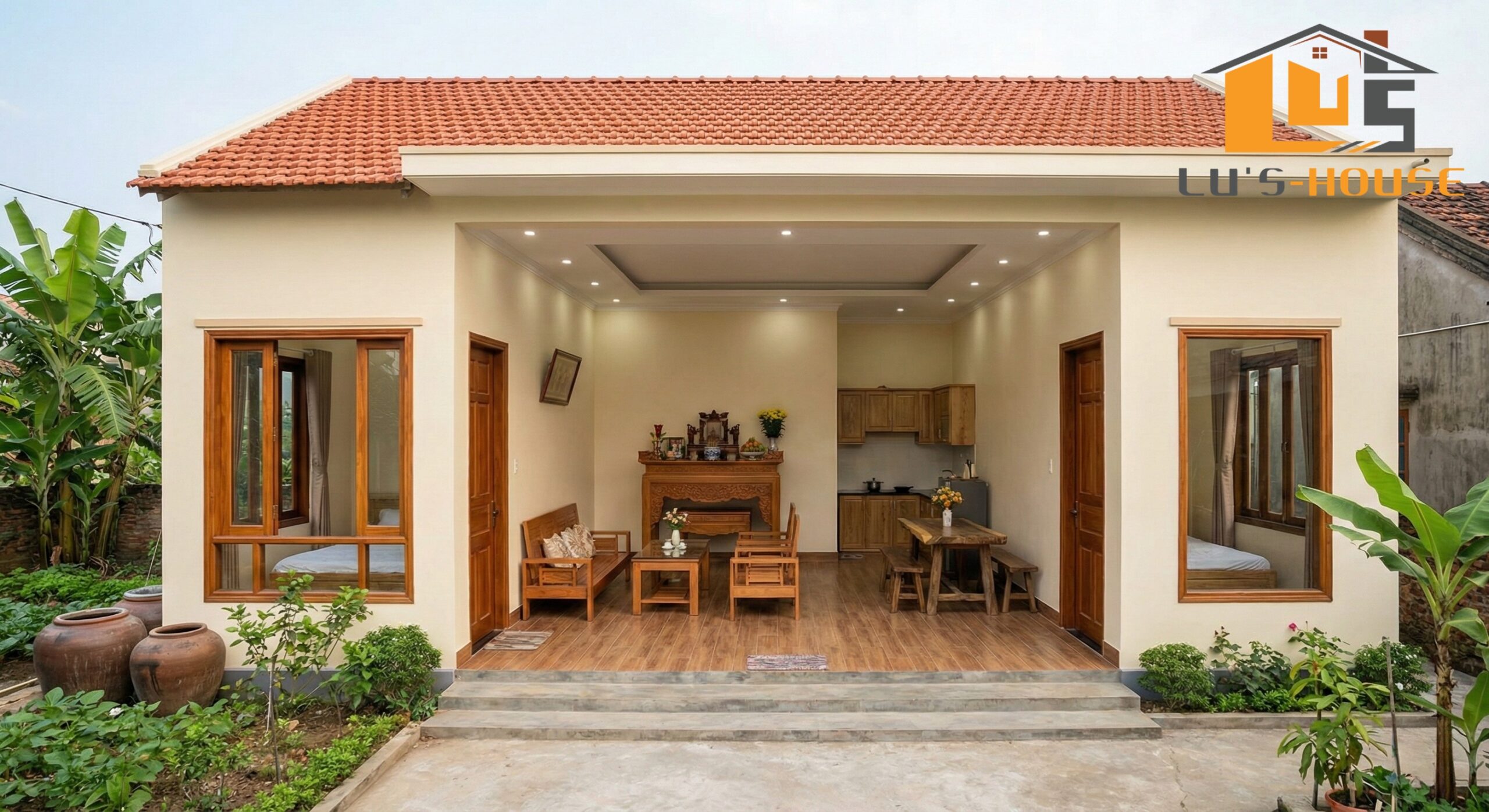 Cải tạo nhà cấp 4 3 gian Quảng Ngãi