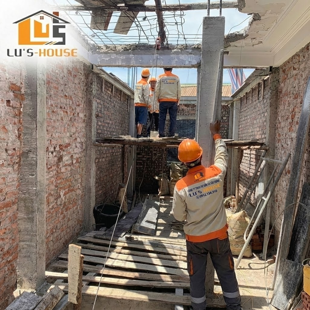 Cải tạo nhà cũ Quảng Ngãi