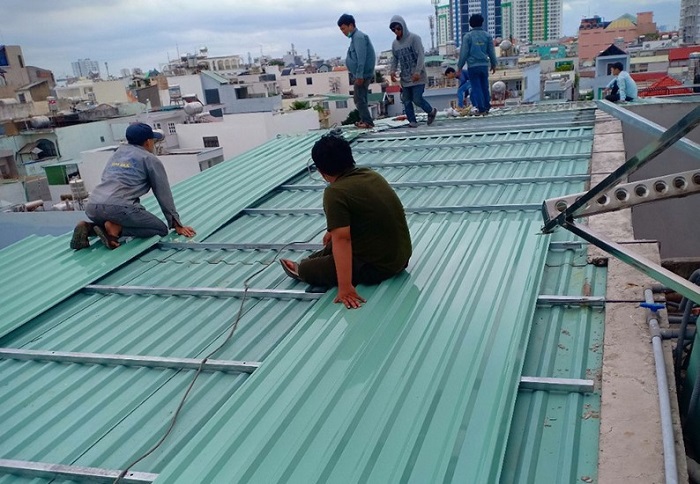 Cải tạo nhà cấp 4 mái tôn Quảng Ngãi