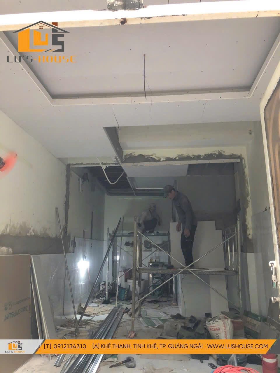 Cải tạo nhà cấp 4 3 gian Quảng Ngãi