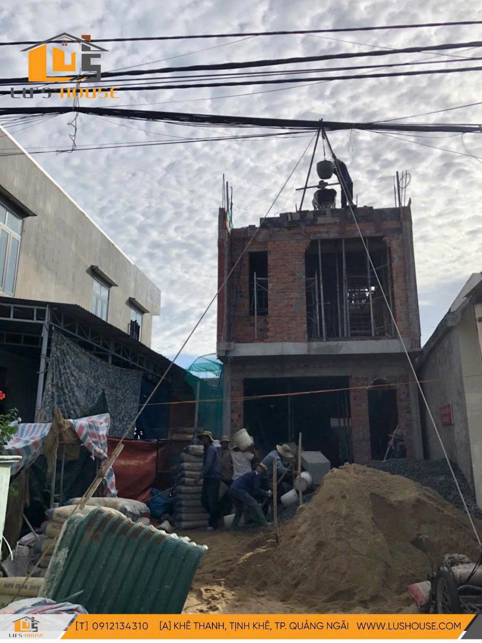 Cải tạo nhà cấp 4 có gác lửng Quảng Ngãi