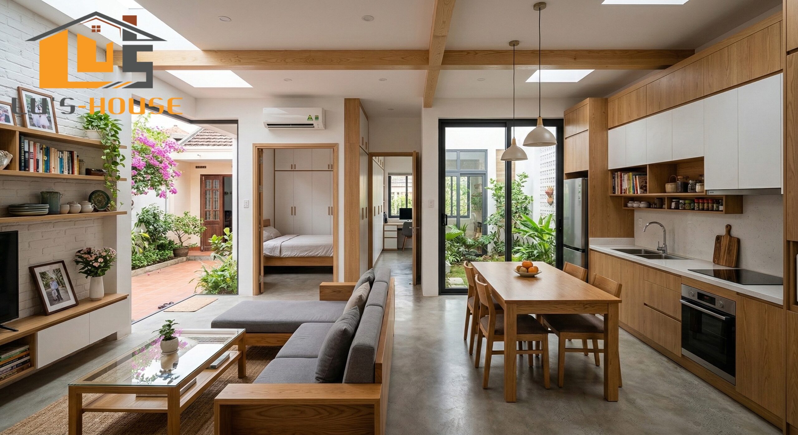 Cải tạo nhà cấp 4 mái ngói Quảng Ngãi