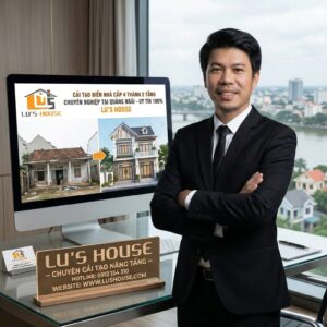 Cải tạo nhà cấp 4 thành 2 tầng Quảng Ngãi