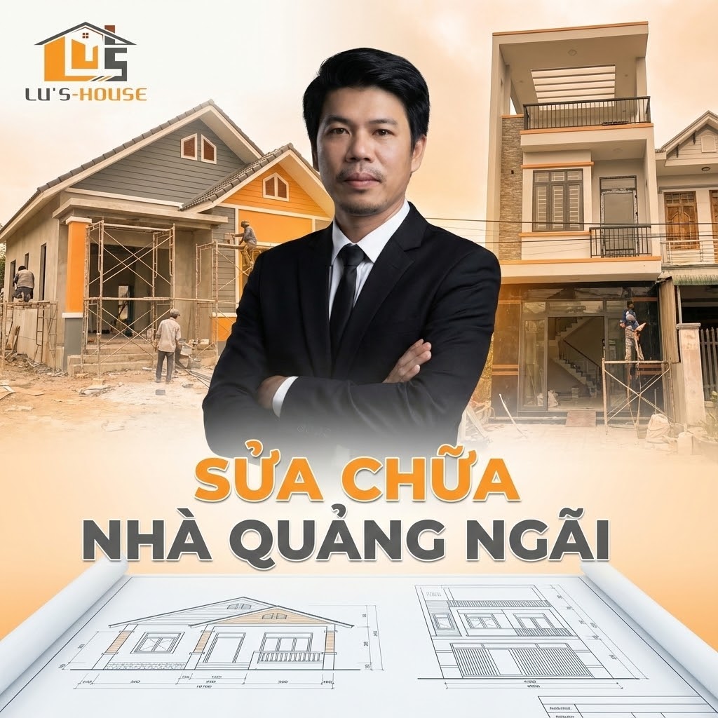 Sửa nhà cấp 4 dưới 100 triệu Quảng Ngãi