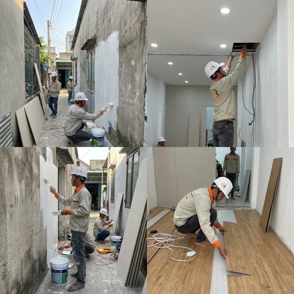 Chi phí sửa nhà cấp 4 100m2 Quảng Ngãi