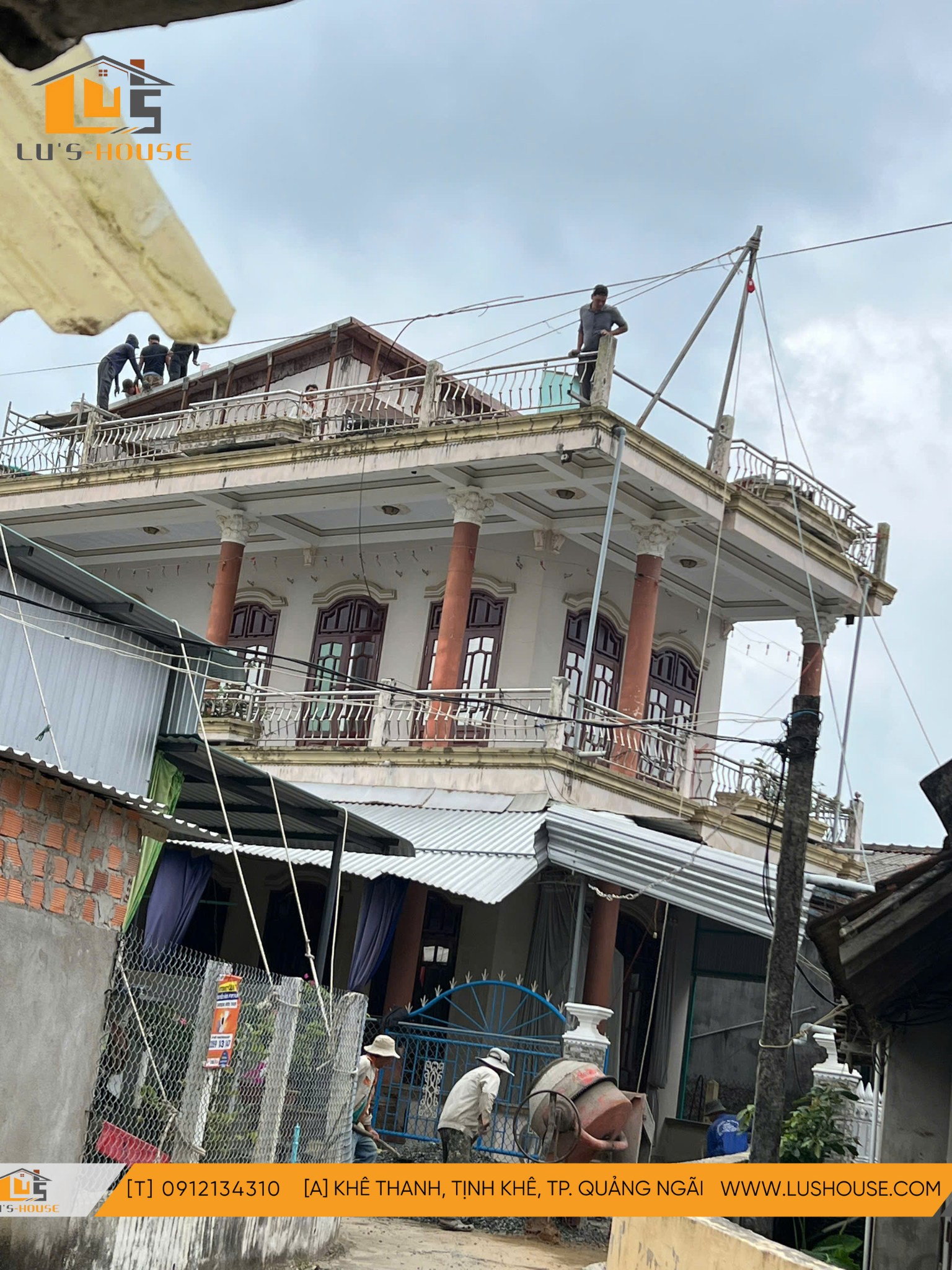 Sửa chữa nhà phố Quảng Ngãi